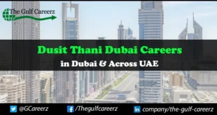 Dusit Thani Dubai Careers