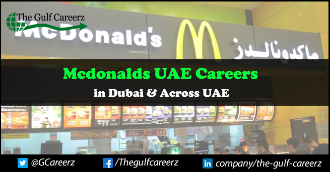 Mcdonalds UAE Careers