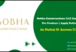 Sobha Constructions LLC Careers