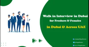 Walk in Interview in Dubai