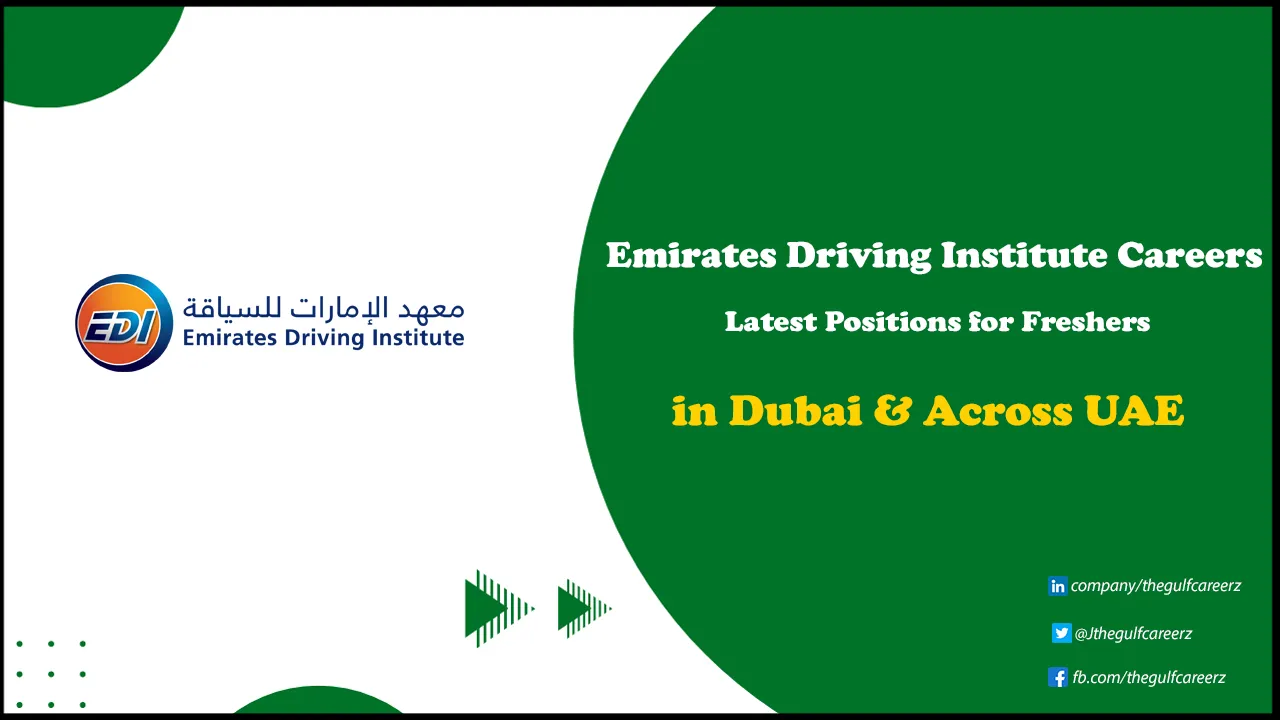 Emirates Driving Institute Careers