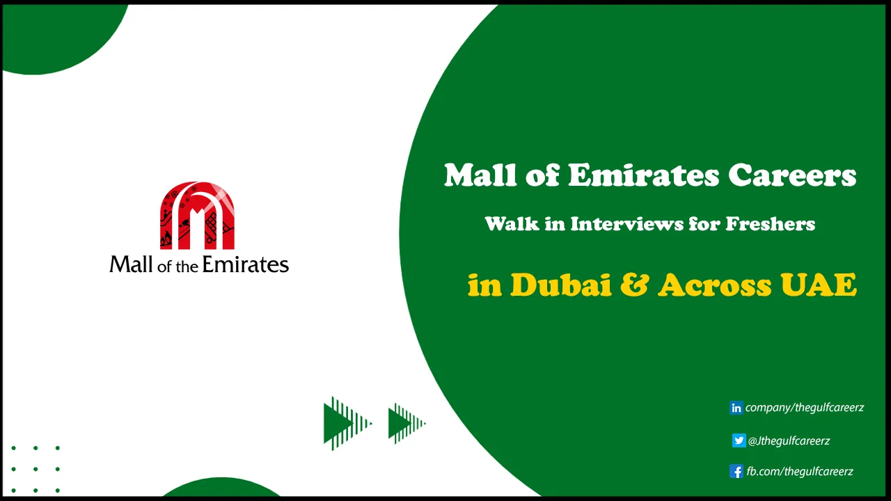 Mall of Emirates Careers