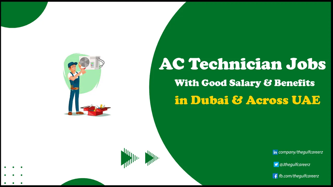 AC Technician Jobs in Dubai