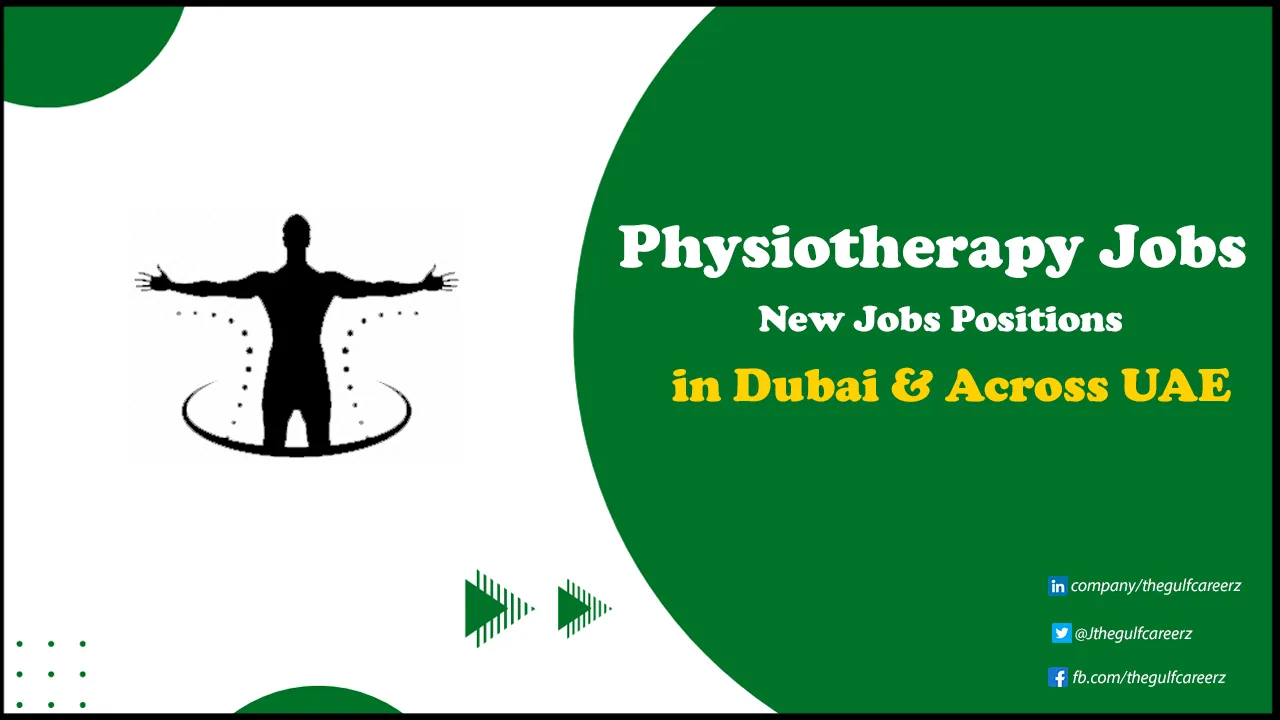 Physiotherapy jobs in Dubai