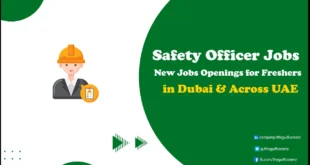 Safety Officer Jobs in Dubai