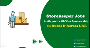 Storekeeper Jobs in Dubai